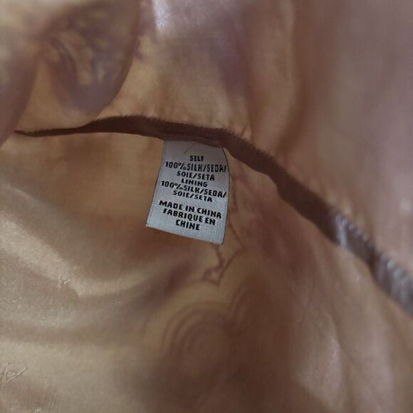 Tibi Surplice Dress Womens 12 Multicolor Paisley Floral Print Silk Cocktail - Picture 9 of 10